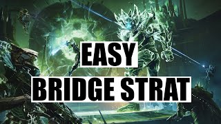 EASY Bridge ALL Enlightened Strat  Crotas End [upl. by Braeunig]