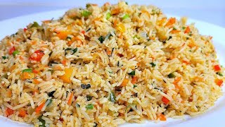 SEASONED RICE  recipe perfect side dish [upl. by Norramic524]