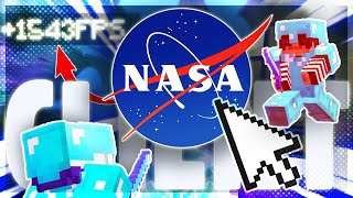 LA NASA CREO EL MEJOR CLIENTE NO PREMIUM DE MINECRAFT 18 PARA SUBIR FPS Y PVP 1543 FPS [upl. by Netta663]