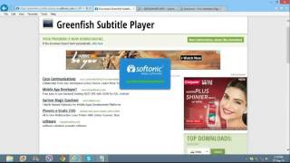 How to add subtitles to online video or movie streaming  using Greenfish subtitle player [upl. by Eessac]