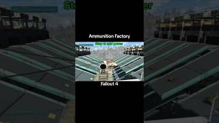 Fallout 4Ammunition Factory step by step fallout4 fyp foryou for foryoupageguide [upl. by Ecnerat459]