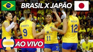 🏐 BRASIL 3 X 1 JAPÃO  Liga das Nações de Vôlei COMPLETO [upl. by Dworman]