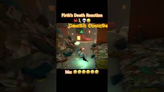 Firth’s Death Reaction🦀👢💀😆 jokestar45 anothercrabstreasure indiegame funnyshorts meme [upl. by Wiebmer]