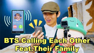 BTS Calling Each Other Feat Their Family [upl. by Legyn]