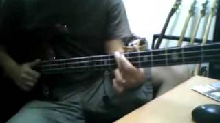 Stanley Clarke  Hot Fun  bass cover [upl. by Anwahs]