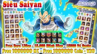 GAME 5402 SIÊU SAIYAN Open S2– 10h – 258  1M Coin  15000 Vé Gacha  15000 Mãnh 5Sao HEOVKT [upl. by Searle607]