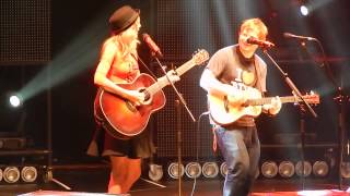 Taylor Swift amp Ed Sheeran  Everything Has Changed Live at Madison Square Garden [upl. by Alban]