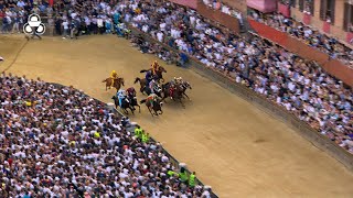 Palio 2 Luglio 2023  Rallenty dallalto [upl. by Thaddaus]