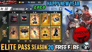 GARENA FREEFIRE ELITE PASS SEASON 20 IS HERE  HAPPY NEW YEAR 😂❤️🥳 [upl. by Greenman855]