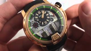 HYT H1 Hydromechanical Watch Luxury Watch Review [upl. by Nilyahs58]