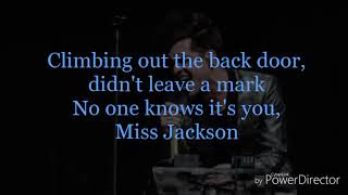 Miss Jackson Panic At The Disco Lyrics [upl. by Floridia]