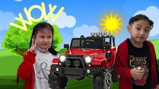 How to OPERATE My Rechargeable jeep Toy Car [upl. by Meri]