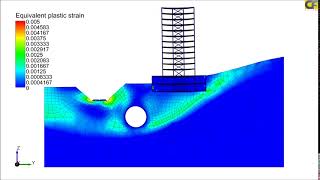 3D tunnel Collapse in slope stability analysis [upl. by Leggat]