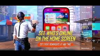 Add Widget To Home ScreenNew FeaturePubg Mobilechuzi Gaming [upl. by Odnalor]