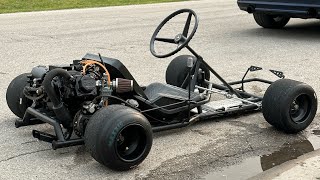 I put a 5 Speed Transmission on my Go Kart and This Happened… [upl. by Accebber]