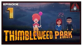 Lets Play Thimbleweed Park With CohhCarnage  Episode 1 [upl. by Viki580]