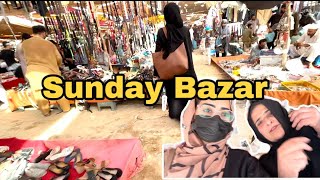 Me or ammi Sunday Bazar me khuwar huwe 😤🤧  Ramadan Day 13 [upl. by Storer]