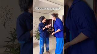 Finally mumma ko dance step learn ho Gaya dance himankstar ytshorts himankstar [upl. by Nennerb]