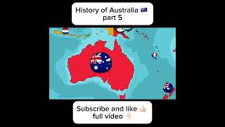 Countryballs  History of Australia 5 countryballs polandball history ww2 australia geography [upl. by Ennayhc]