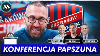 MAREK PAPSZUN KONFERENCJA NOWEGO TRENERA RAKOWA CZĘSTOCHOWA [upl. by Arej36]