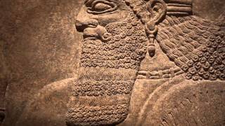 Assyrian Relief from the Palace of Ashurnasirpal II [upl. by Eiro]