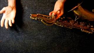 Repairmans Overview Martin quotThe MartinquotCommittee III tenor saxophone [upl. by Arotak604]