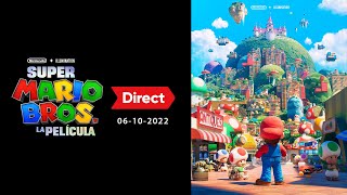 Nintendo Direct Super Mario Bros La Película – 6 de octubre de 2022 1er tráiler [upl. by Mchail]