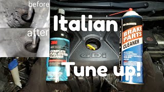 How to clean intake valves Italian tune up GDI [upl. by Delfeena]