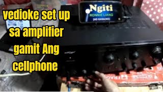 paano mag vedioke sa konzert amplifier gamit lang Ang cellphone ershiel vlogs [upl. by Siramaj582]