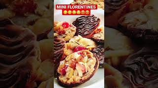 Easy Chocolate Florentines  How To Make FLORENTINE COOKIES 😋😋😋😋😋 [upl. by Duck]