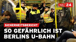 Gewalt Diebstahl Nötigungen BVG schlägt Alarm [upl. by Yunick]