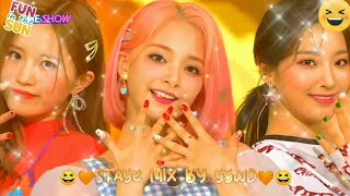 프로미스나인 Fromis9 Fun 무대 믹스 STAGE MIX😆🧡 [upl. by Bussy297]