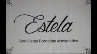 Servilletas Deshiladas  Estela [upl. by Pavyer104]