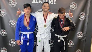 White Belt BJJ TOURNAMENT [upl. by Asillam]