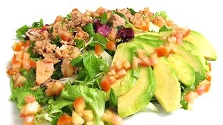 Ensalada de Atún con Aguacate [upl. by Ennayram]