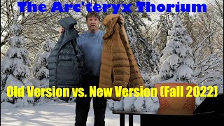 The Arcteryx Thorium Hoody Old vs New Fall 2022 Version [upl. by Elephus]