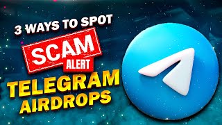 3 ways to spot Fake Telegram airdrops and how to avoid them [upl. by Ahseken]