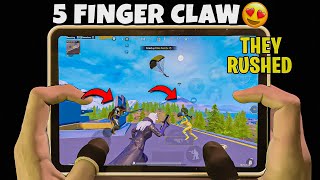 5 Finger Claw 🔥 Handcam PUBG Mobile [upl. by Kirred]