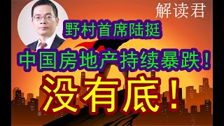 野村证券首席陆挺老师深刻担忧！太敢讲！中国经济形势很不好：房地产持续下行持续暴跌！很多人以为到底了，但是还在暴跌没有底！到底发生了什么问题导致经济如此严峻！！！ [upl. by Amsirahc]