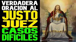 La Verdadera Oracion al Justo Juez para Casos Dificiles  Jovenes con Jesus [upl. by Atisusej]