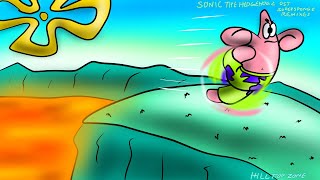 Sonic The Hedgehog 2  Hilltop Zone Spongebob Supersponge Remix [upl. by Nahsin]