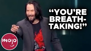 Top 10 Moments That Made Us Love Keanu Reeves [upl. by Doss]