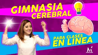 Ejercicios de gimnasia cerebral para clases virtuales  Zoom [upl. by Harp19]