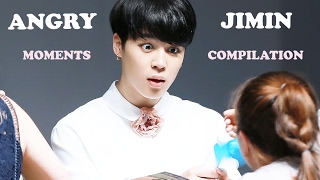 COMPILATION How BTS Jimin acts when hes angry or mad [upl. by Natam]