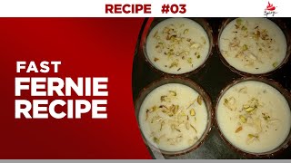 Delicious fernie Recipe Fastest fernie Recipe Sweet Dish  Soji ki kheer [upl. by Eiramait]