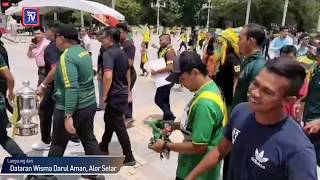 LIVE FA Cup winner celebration Kedah Football Squad [upl. by Donahoe]