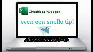 Snelle Korte Tip checkbox in je werkblad [upl. by Hakeber]