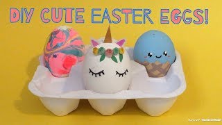 4 DIY easy Easter egg decoration ideas Super cute [upl. by Emmeline]