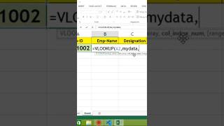 How to use vlookup Vlookup in Exceltrending  trend short [upl. by Delos]