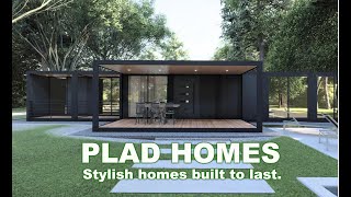 PLAD HOMES House and home  prefabricated homes home and garden [upl. by Aleakcim]